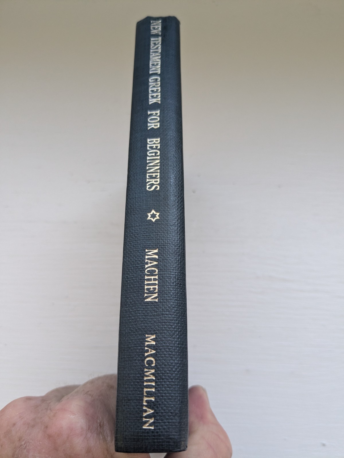 Nice Copy New Testament Greek for Beginners J Gresham Machen 1951 HB