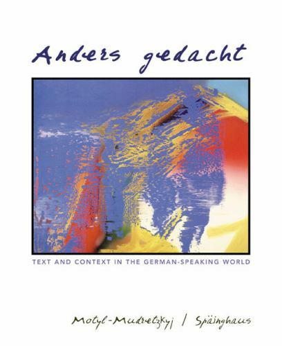 Anders Gedacht (German Edition) by Motyl-mudretzkyj, Irene