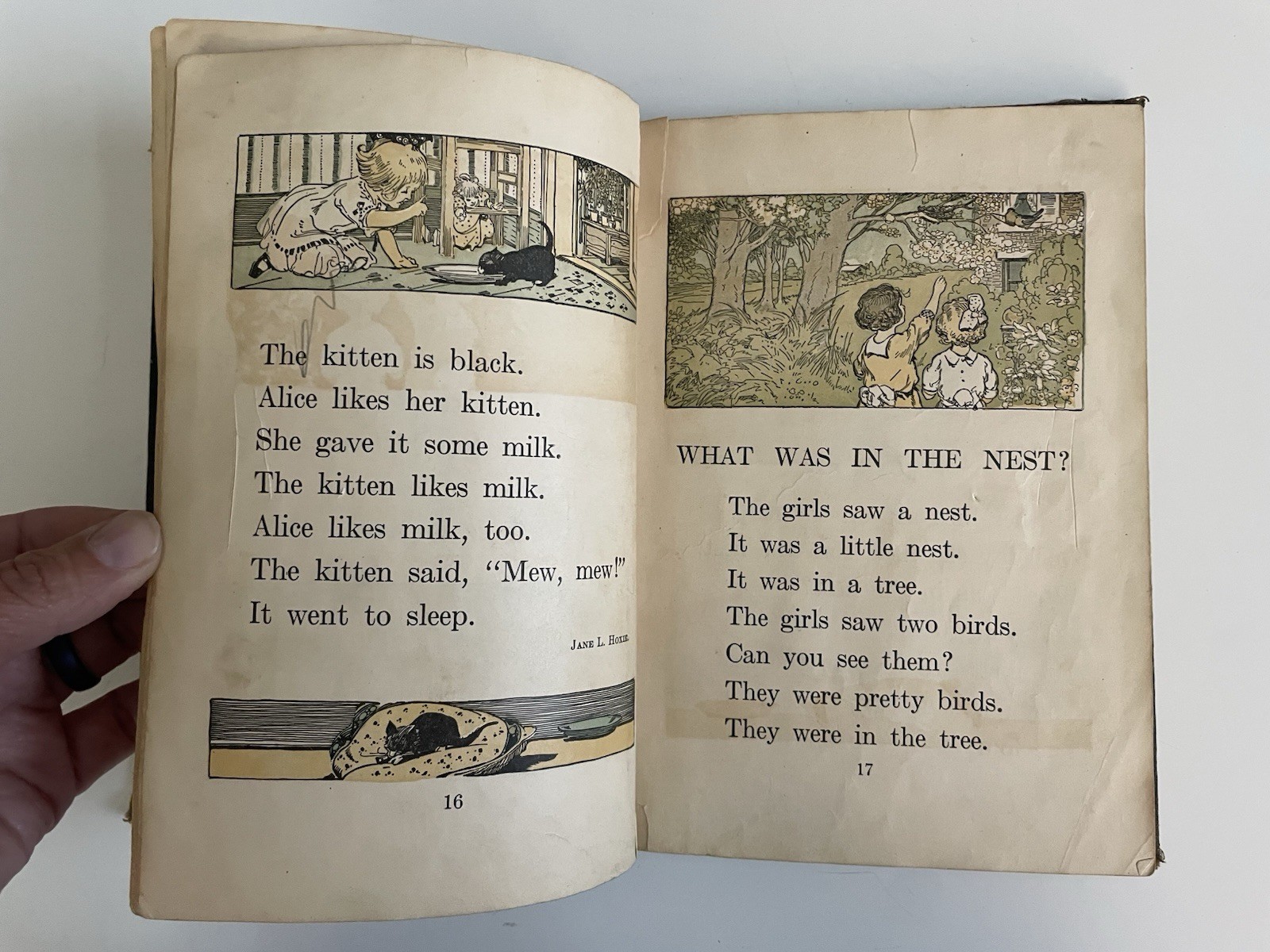 The Elson Readers Primer Vintage Book 1920 by William Elson & Lura Runkel READ