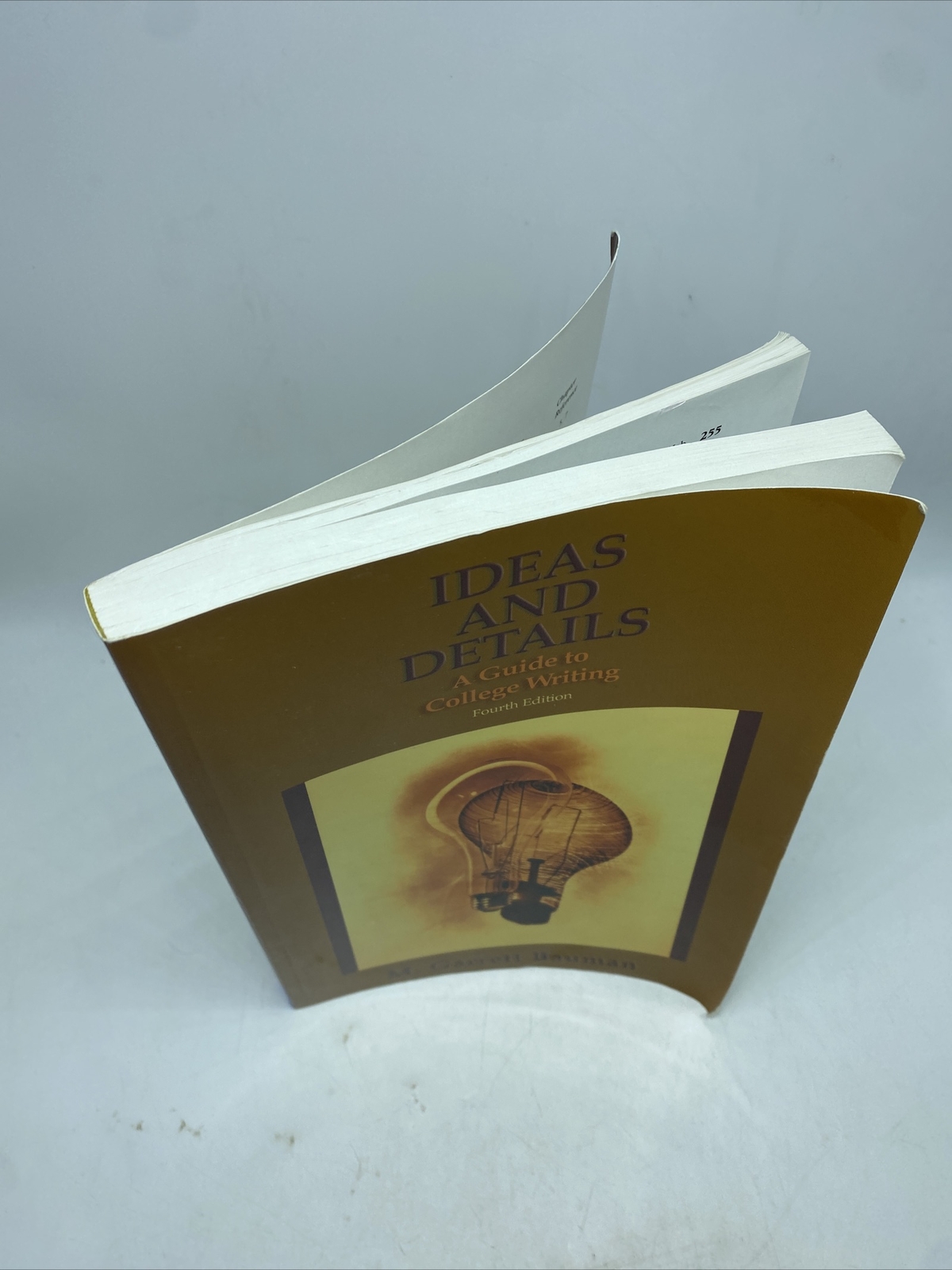 Ideas And Details A Guide To College Writing By M Garrett Bauman Textbook 4th 01