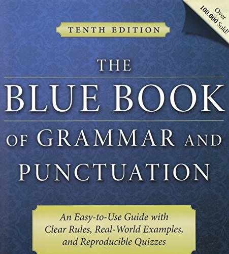 The Blue Book of Grammar and – Paperback, by Straus Jane – Very Good j