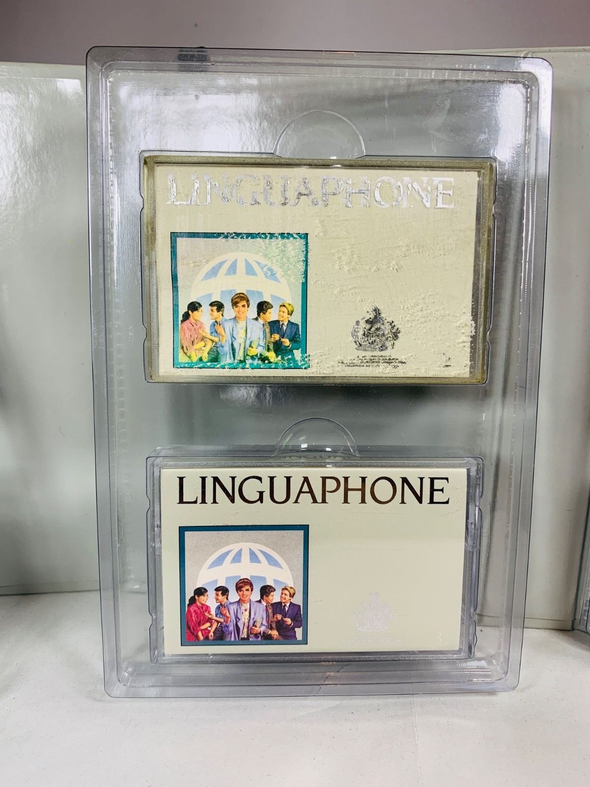 Vintage Linguaphone Deutscher Kursus German Course Books & Cassette Set Tested