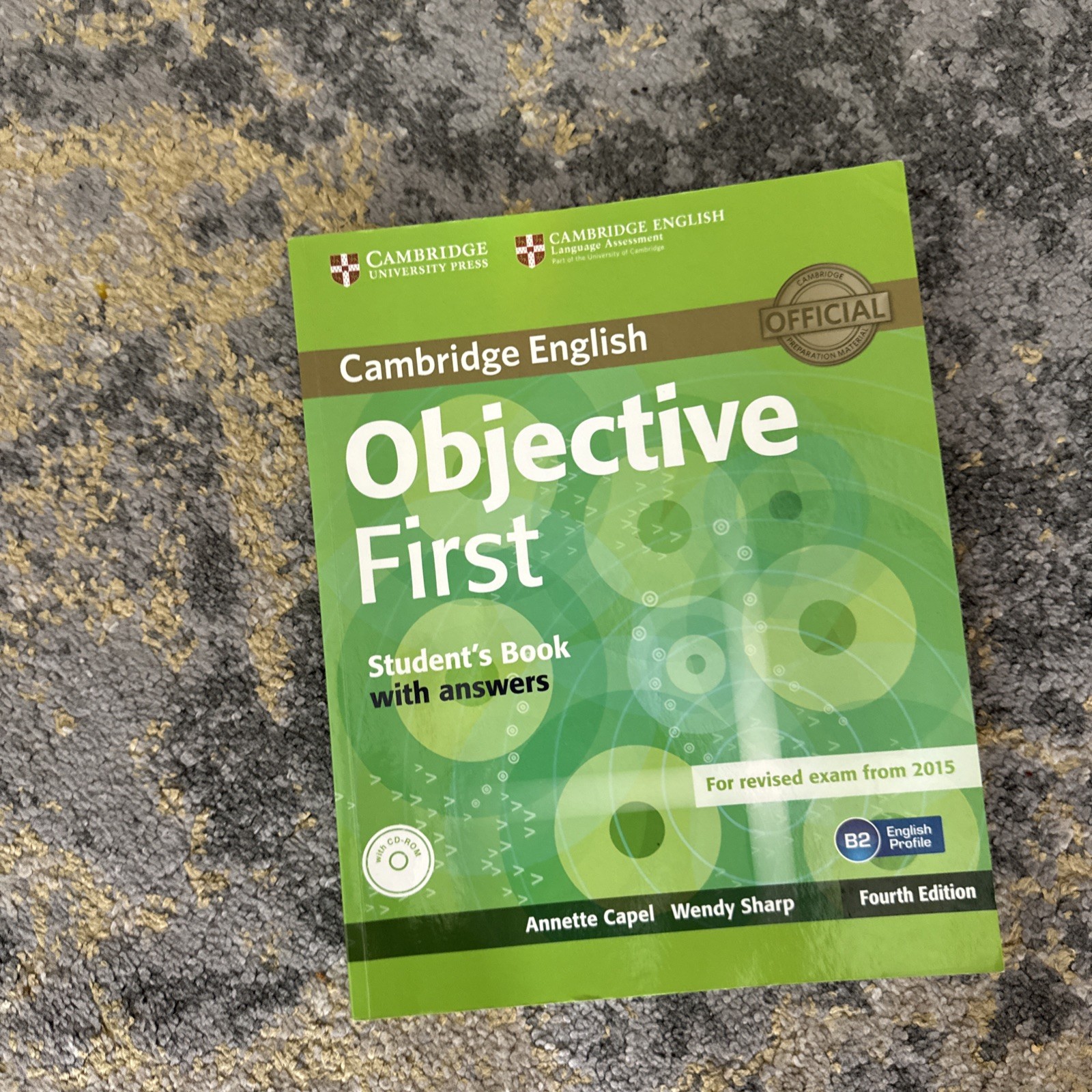 Cambridge English Objective First Student’s Book w Answers & CD Fourth Edition