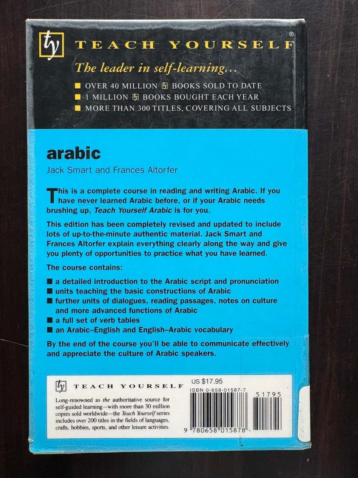 Teach Yourself Arabic Complete Course Reading and Writing by Jack Smart