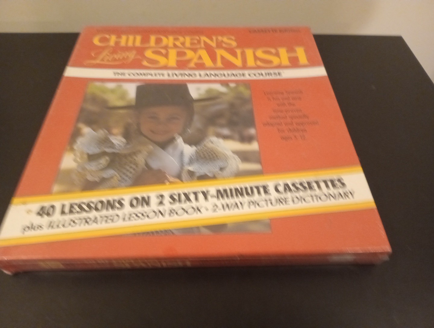 VTG Children’s Living Spanish Cassette Edition (1986) New, Picture Dictionary