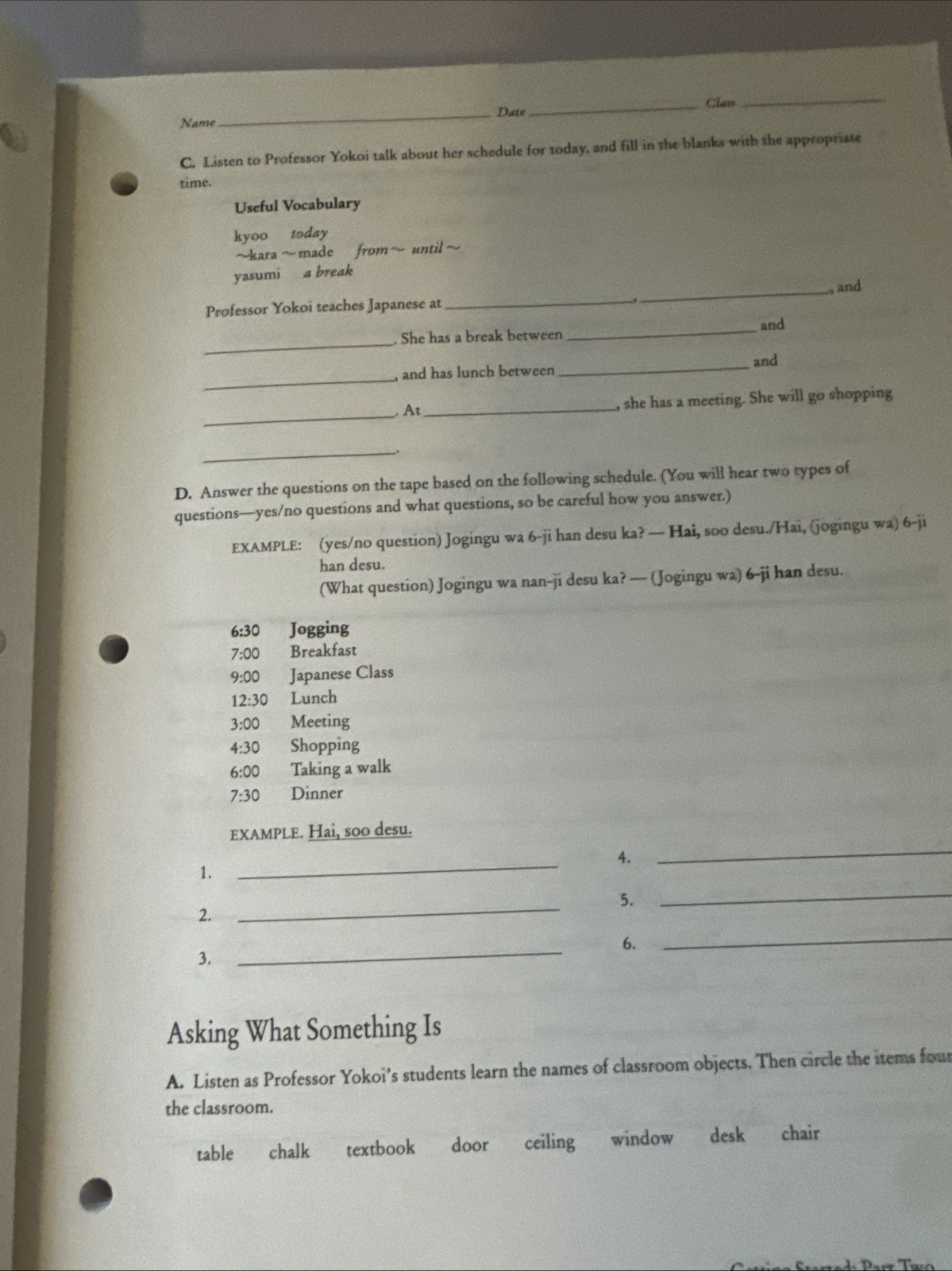 Workbook/Laboratory Manual to Accompany Yookoso!: an Invitation to Contemporary