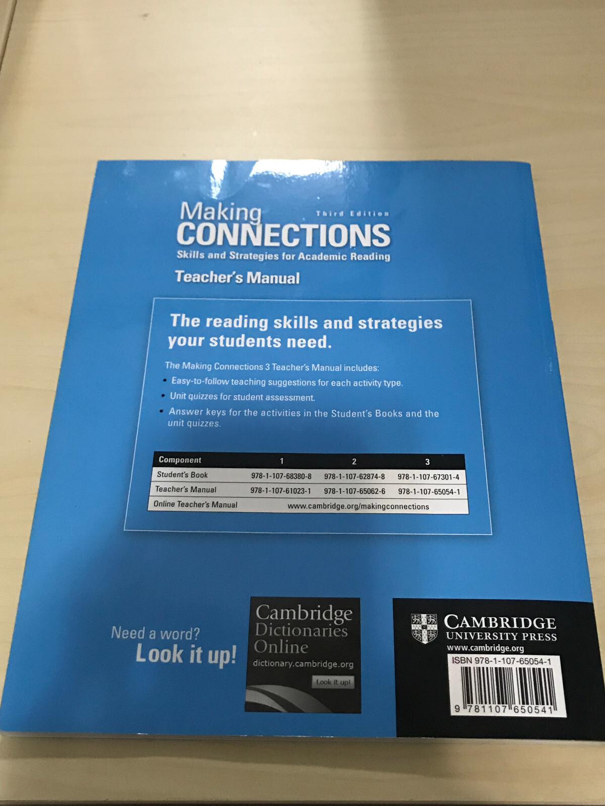 Making Connections Level 3: Skil… by Pakenham, Kenneth J. Paperback / softback