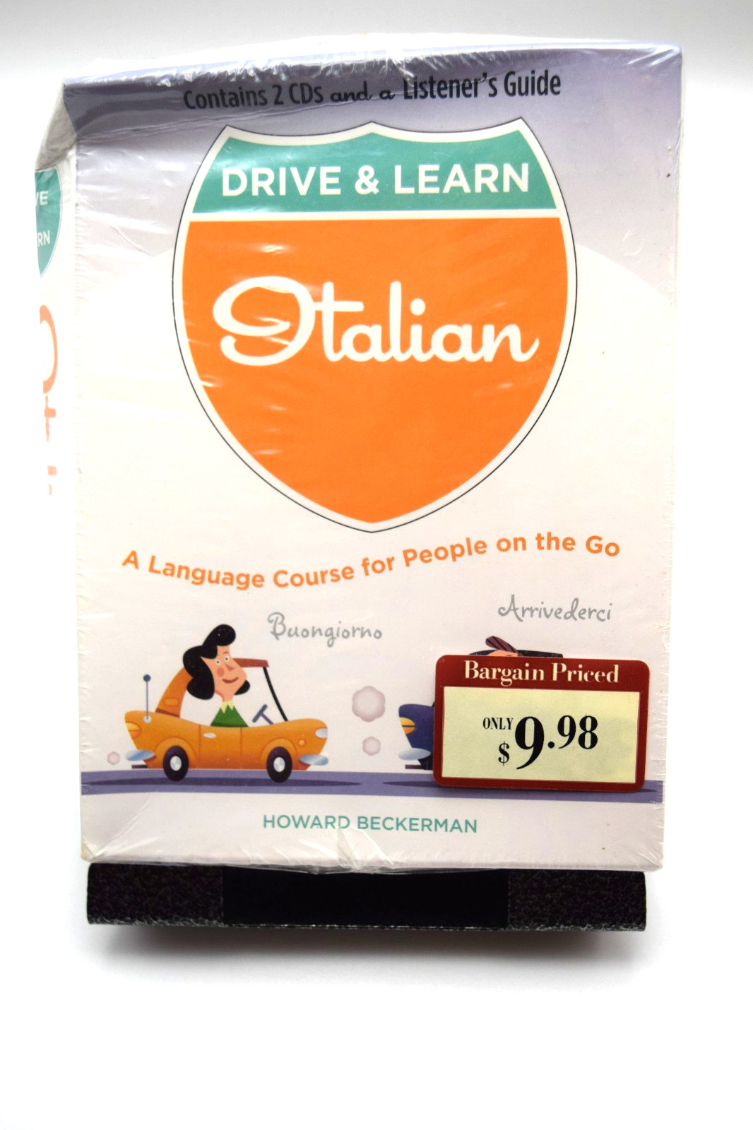 Drive & Learn Italian Language Course 2 CDs & Listener’s Guide New & Sealed