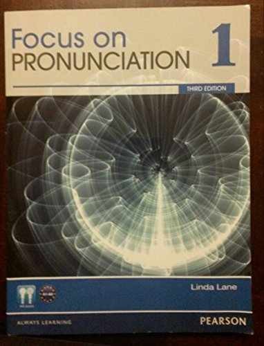 Focus on Pronunciation 1 – Paperback, by Lane Linda – Acceptable g