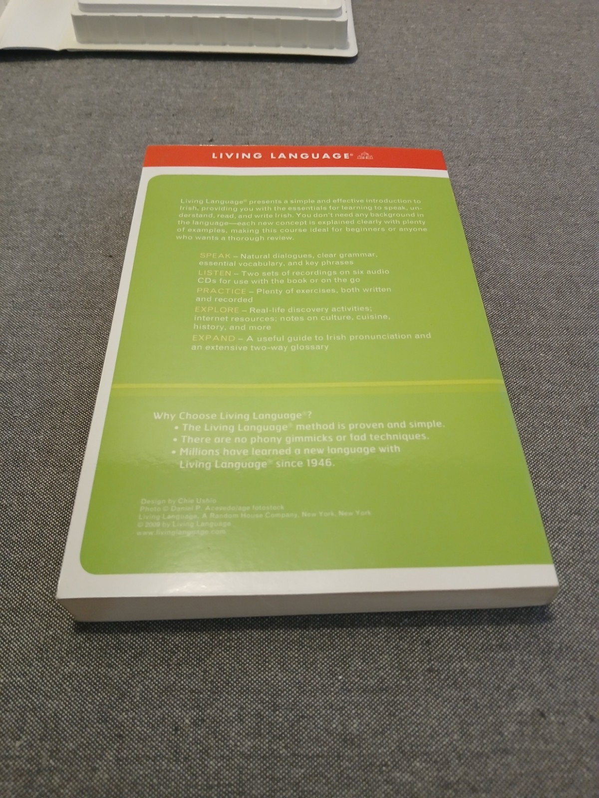 Spoken World: Irish (Book & 6 CDs) by Living Language Staff – 2009 – 304 pages