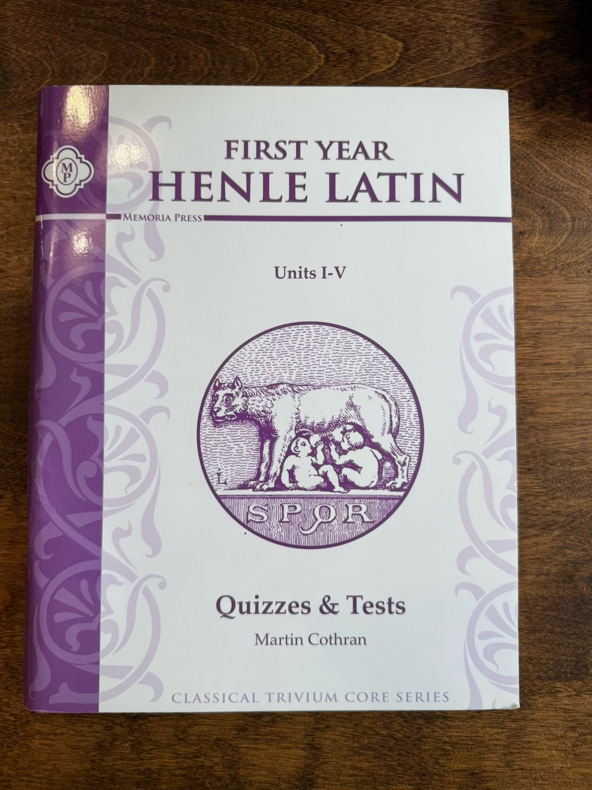 Memoria Press First Year Henle Latin Teacher Manual, Study Guide, Quizzes Tests