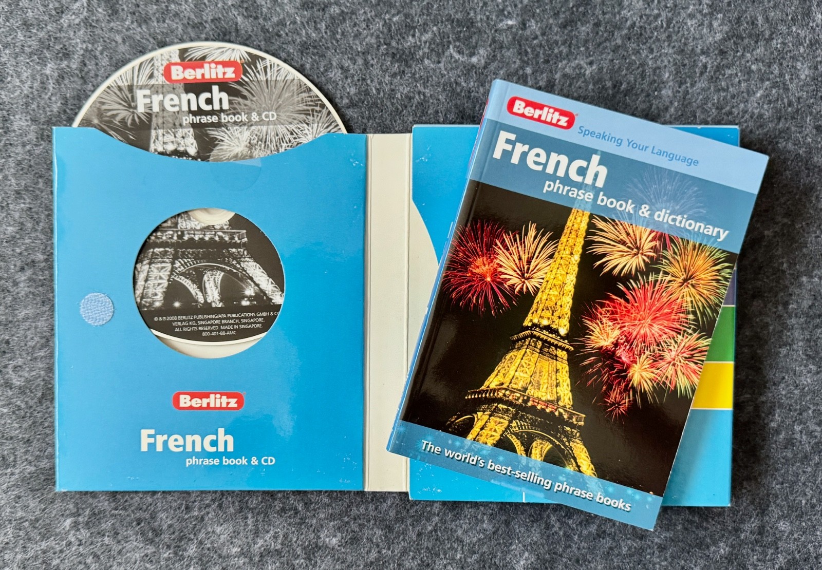 Berlitz French in 30 days book CD, Hugo & Dorling Kindersley phrase books