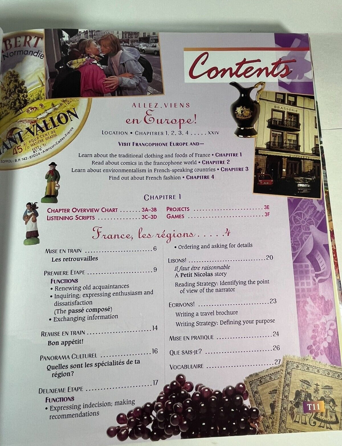 Allez, Viens! Holt French Level 3 Teacher’s Editon 1996 0030940222 9780030940224