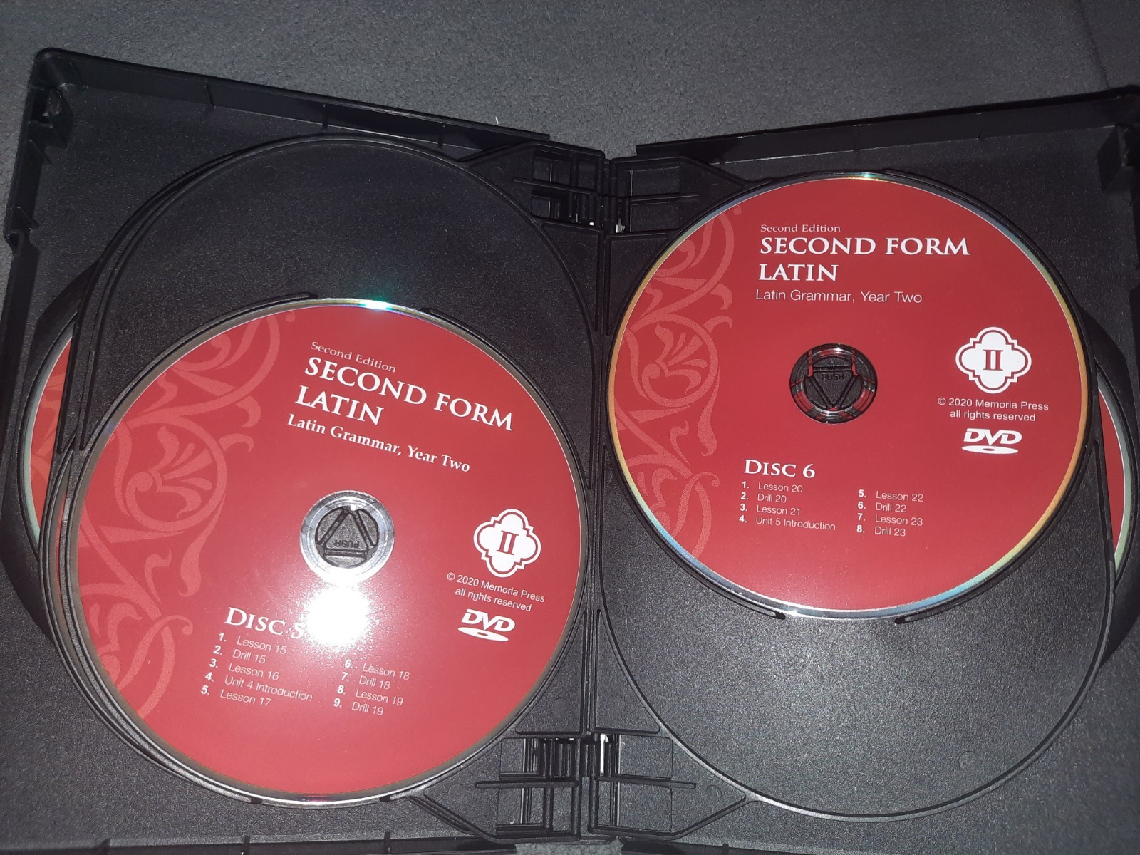Memoria Press Second Form Latin 2nd Edition – Instructional DVDs