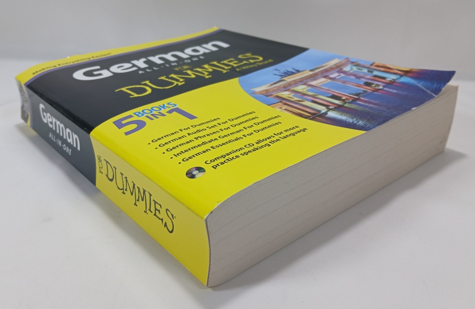 German All-in-One For Dummies 5 Books in 1 Language Learning Guide & Sealed CD.