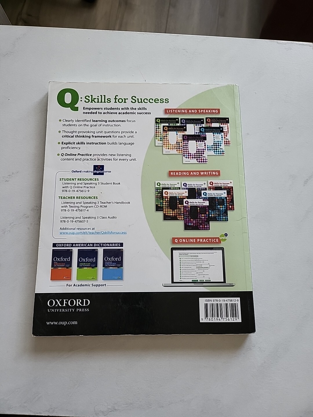 Q- Skills for Success : Listening and Speaking Student Book with Student Access