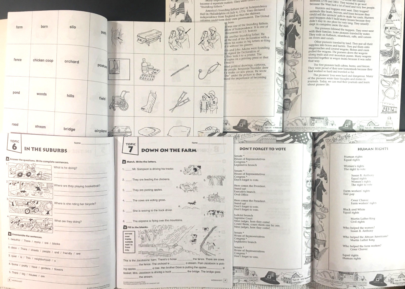The Oxford Pict Dictionary for the Content Areas Teacher Mat’ls +Student Bks (6)