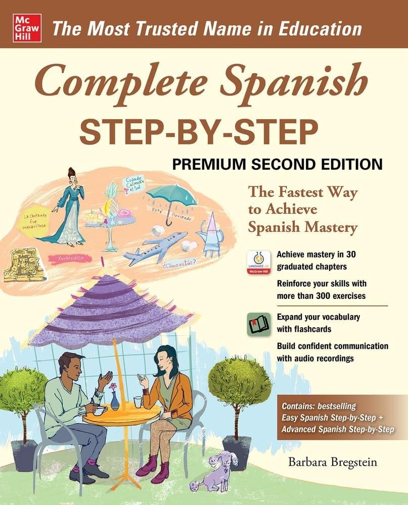 Complete Spanish Step-By-Step, Premium Second Edition Paperback