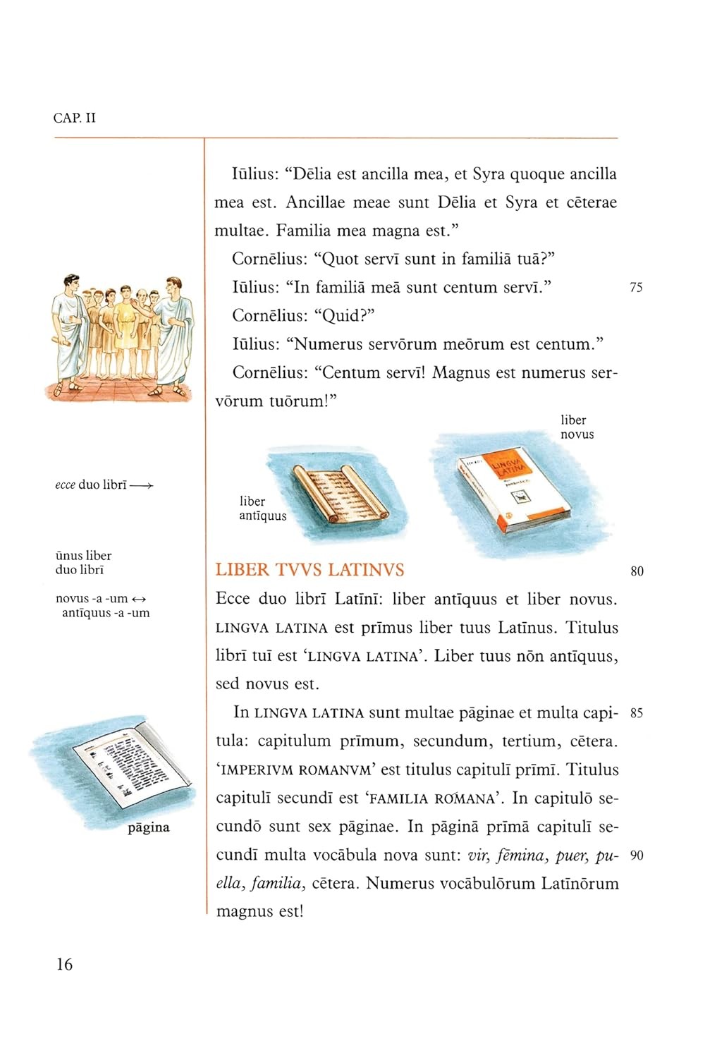Lingua Latina per se Illustrata, Pars I: Familia Romana