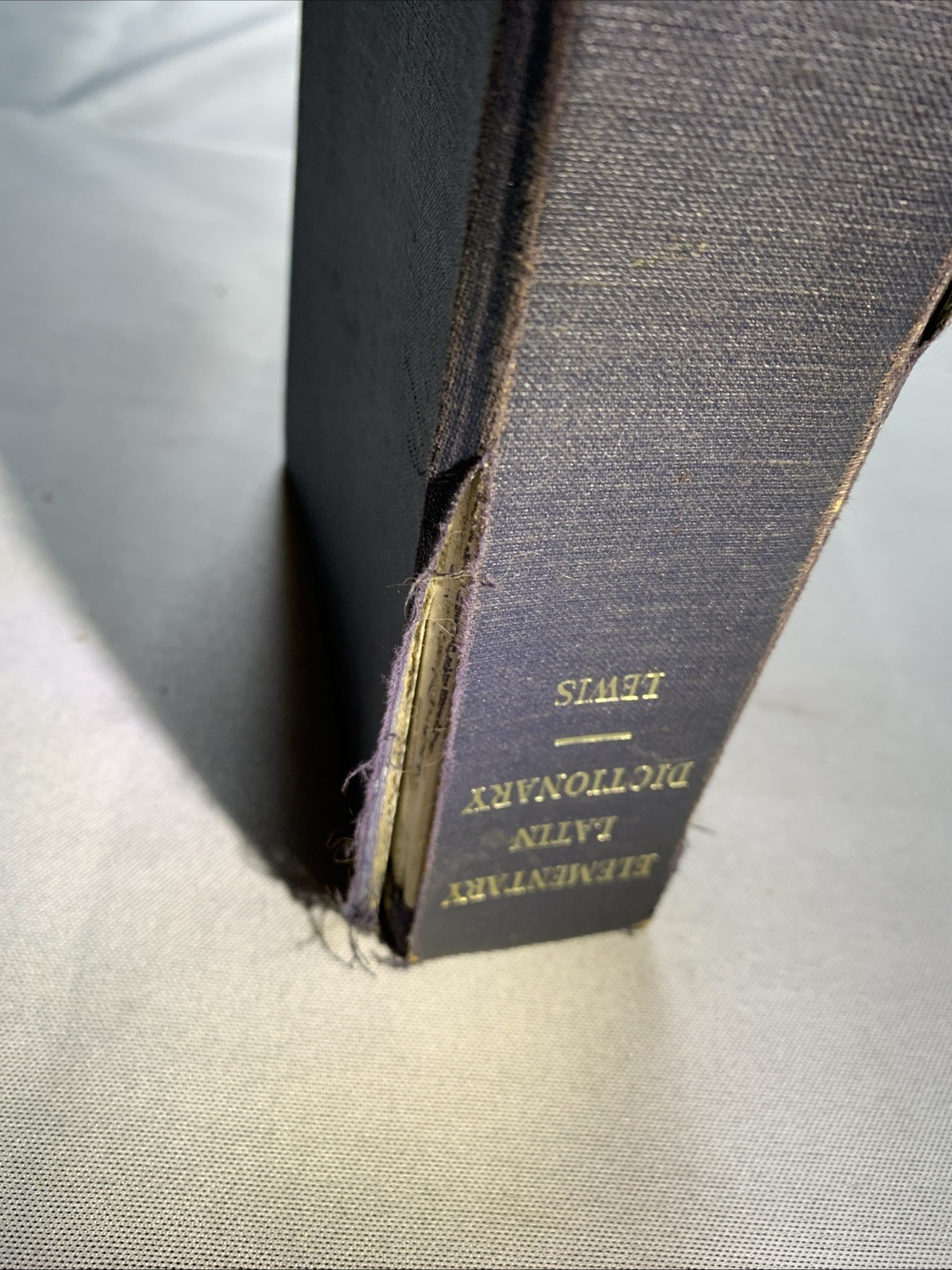 Elementary Latin Dictionary Oxford Lewis 1985 Hardcover Used