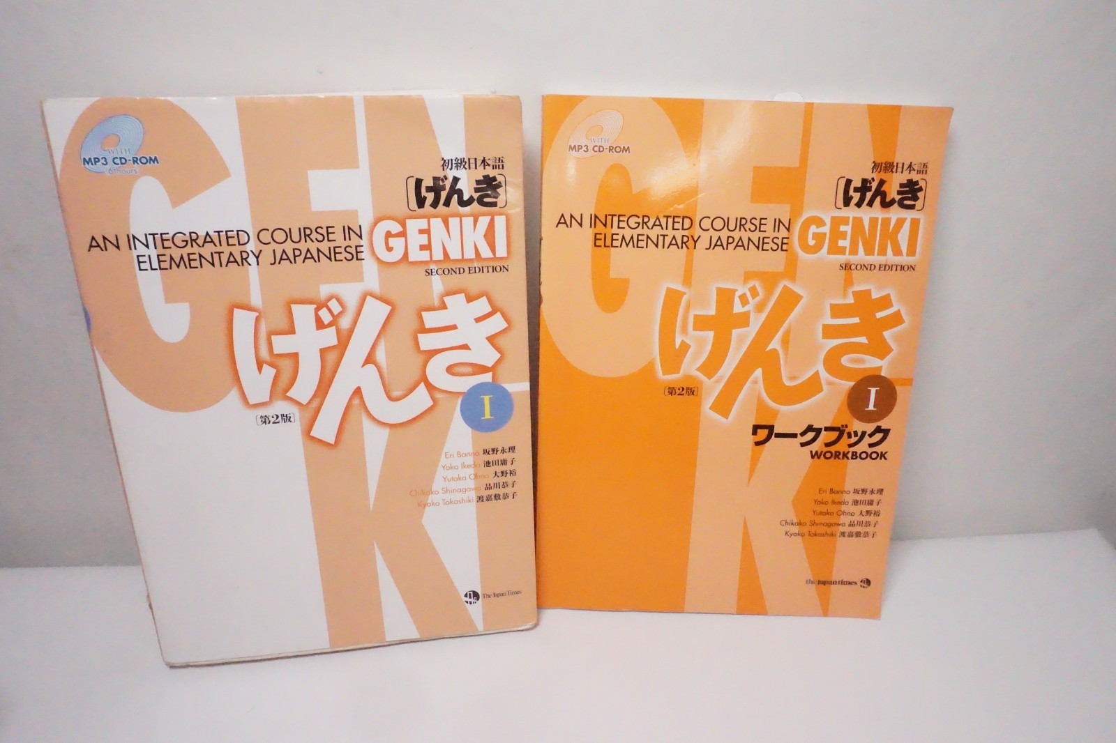 GENKI I: An Integrated Course in Elementary Japanese Second Edition W/ Workbook