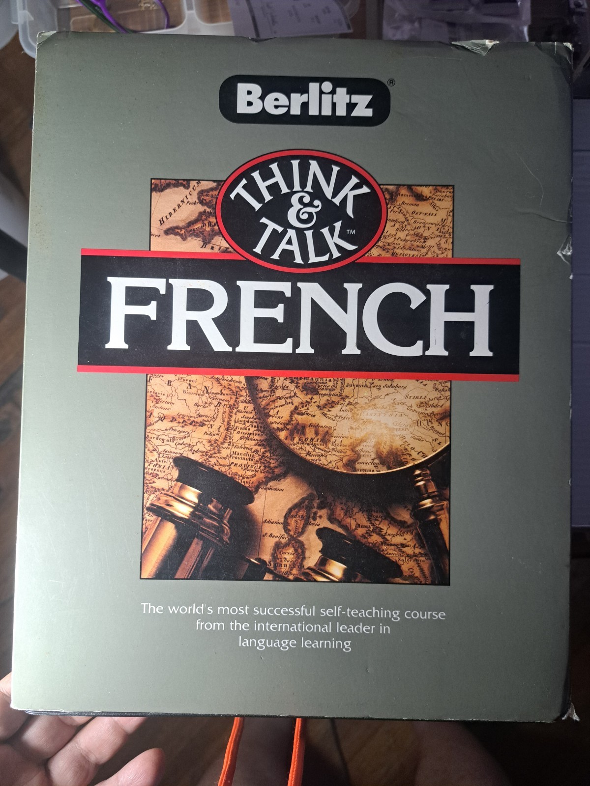 1996 Berlitz Think and Talk French Complete Set Gently Used