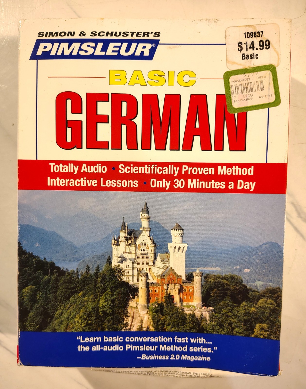 Mixed Lot German Language Learning Materials Books Cassettes CD’s Grammar Cards