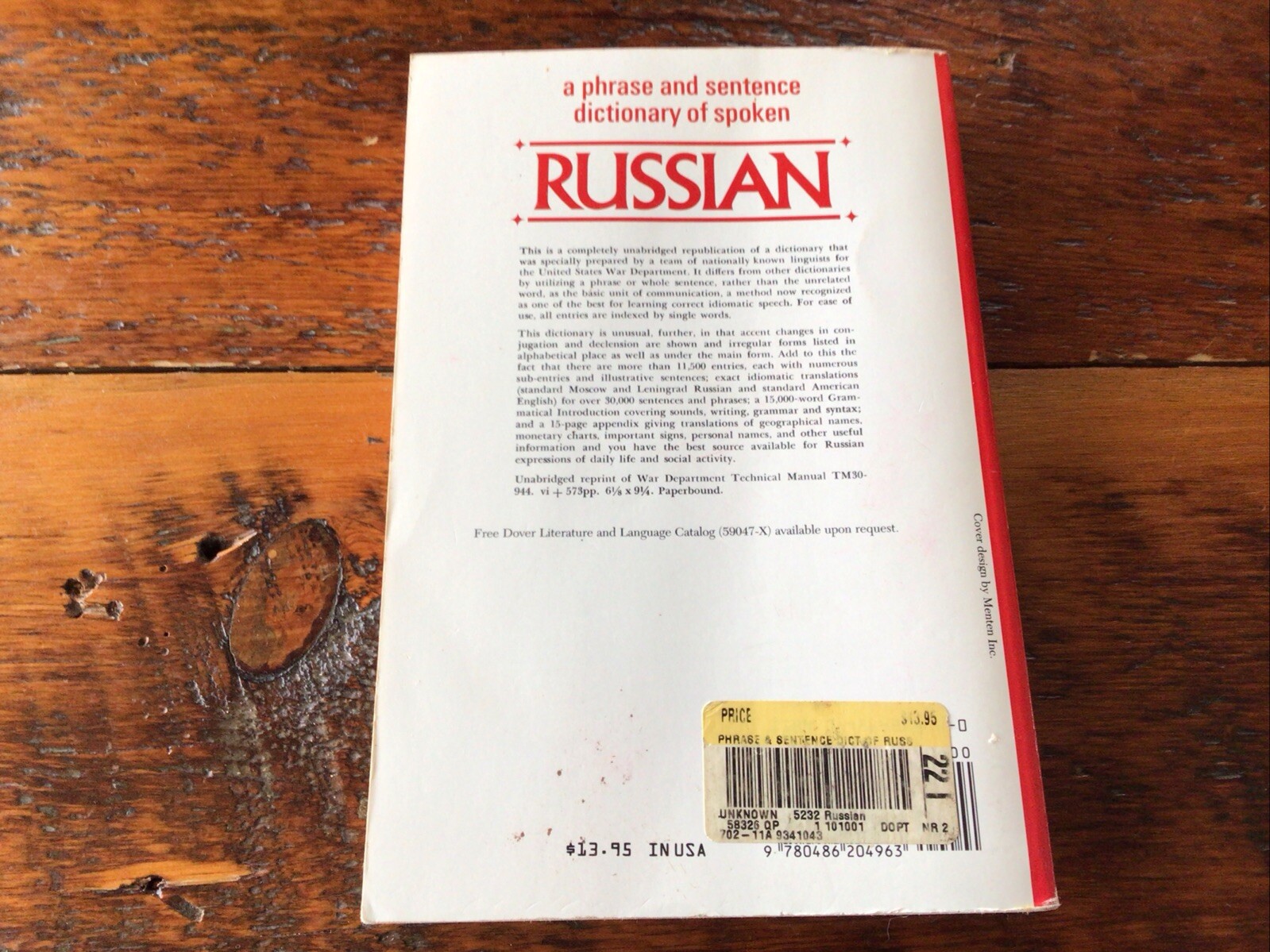A Phrase and Sentence Dictionary of Spoken Russian – English + Lot Of 2 Books
