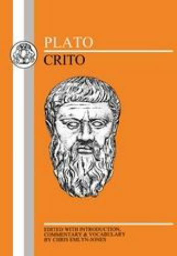 Plato: Crito, Edited by Chris Emlyn-Jones, VG+ 2001 Trade Paperback