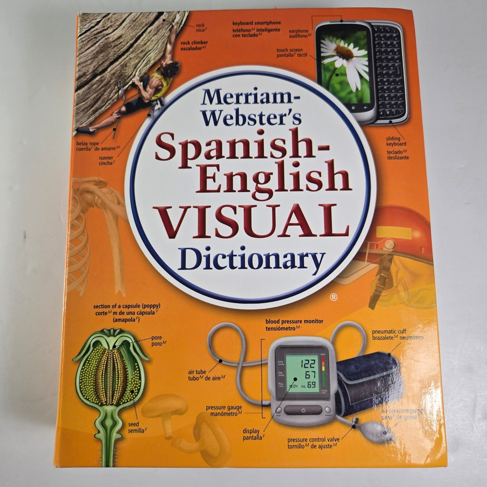 Merriam Webster Spanish English Visual Dictionary Comprehensiv Language Learning