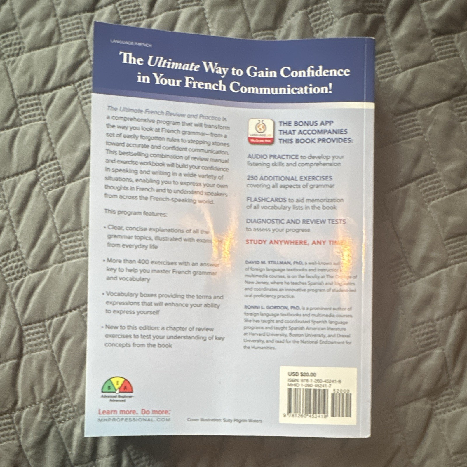 McGraw Hill The Ultimate French Review and Practice Premium 4th Ed 2020 624p