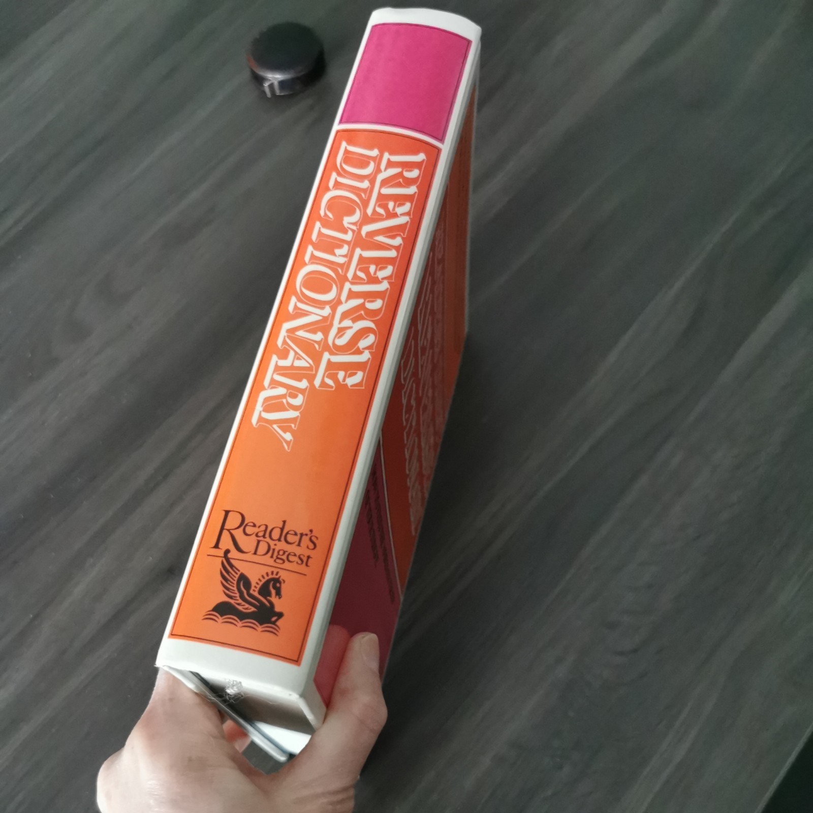 1989 Readers Digest Reverse Dictionary First Edition Hard Back