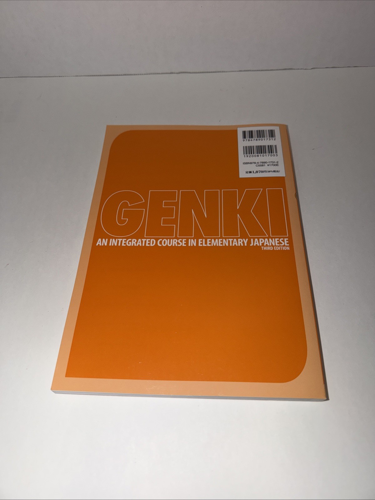 Genki I Workbook 3rd Edition–An Integrated Course in Elementary Japanese–Japan