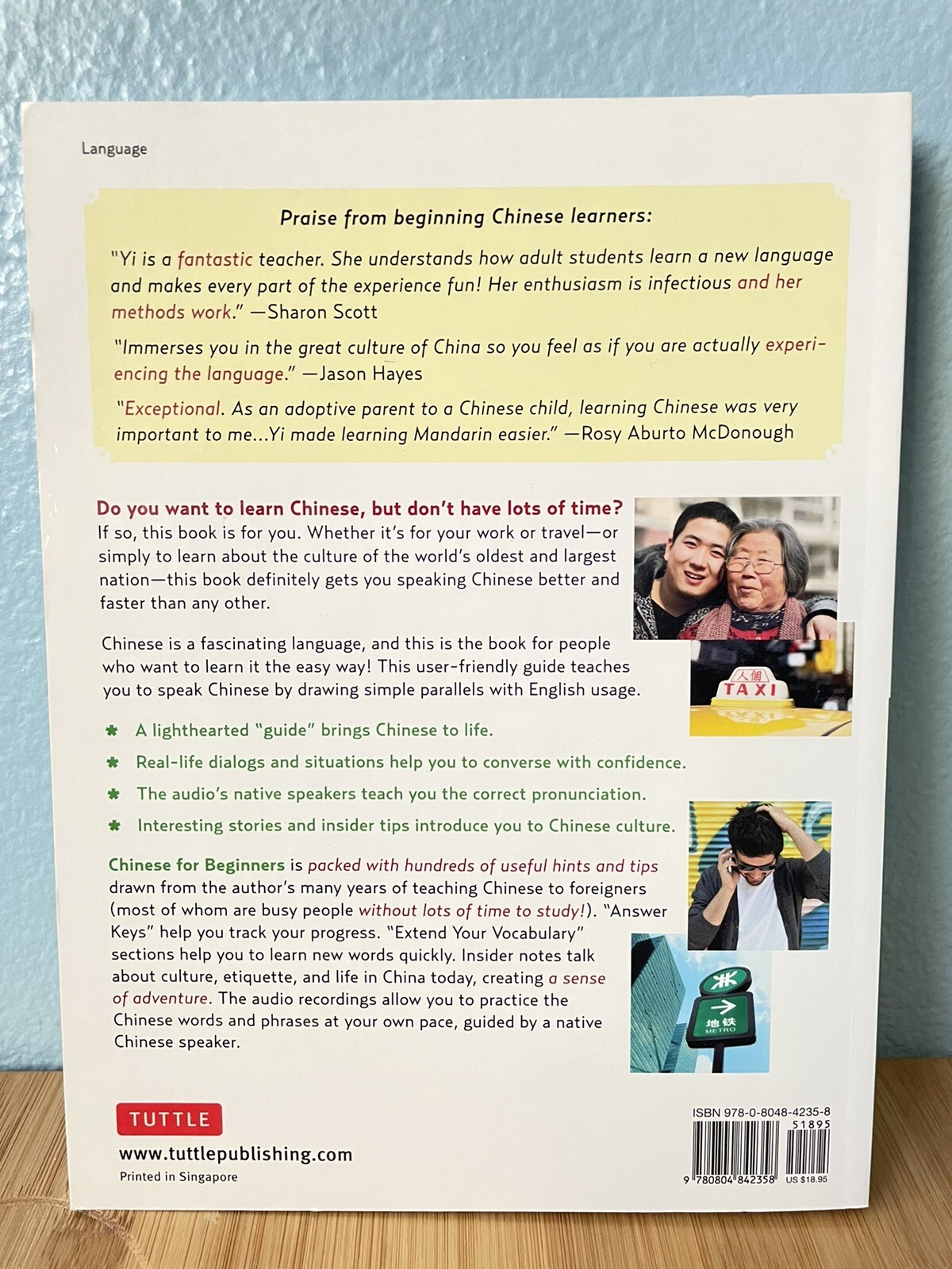 TUTTLE | Chinese for Beginners | Yi ren & Xiayuan Liang (with CD) FREE SHIPPING