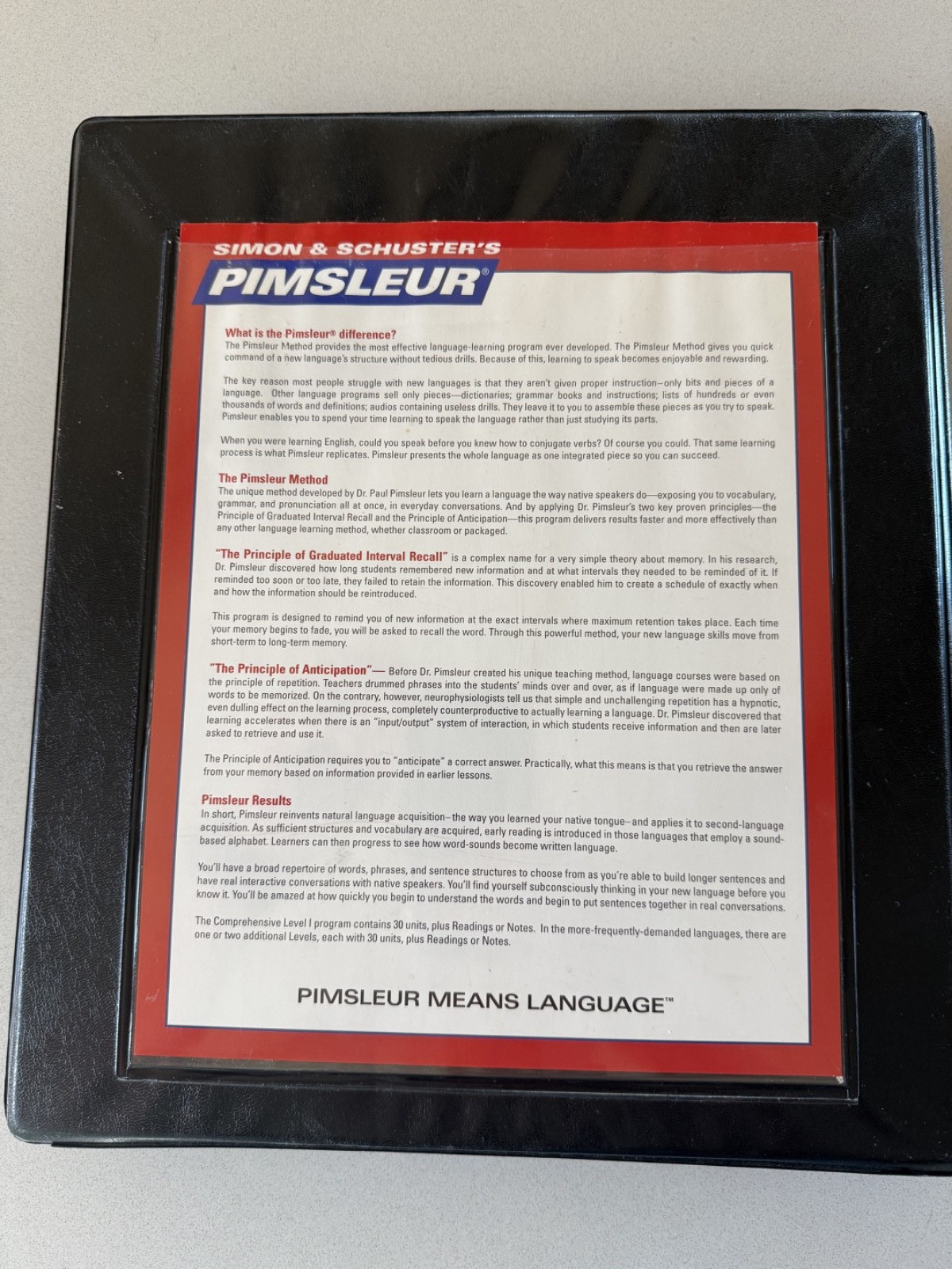 Pimsleur Mandarin Chinese Level 1 and 2 Audio CD Course, 60 Lessons / 32 CD’s