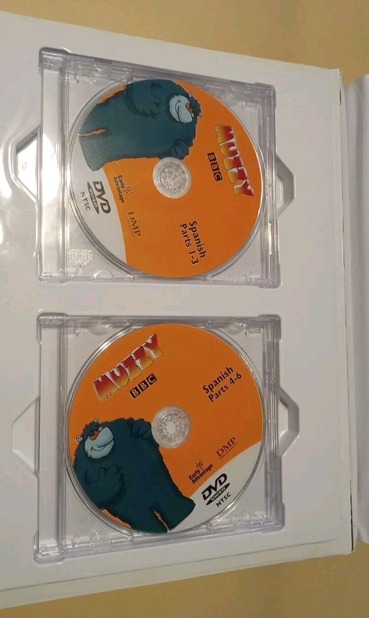 **BBC Muzzy Spanish DVD Learning Language Course for Children