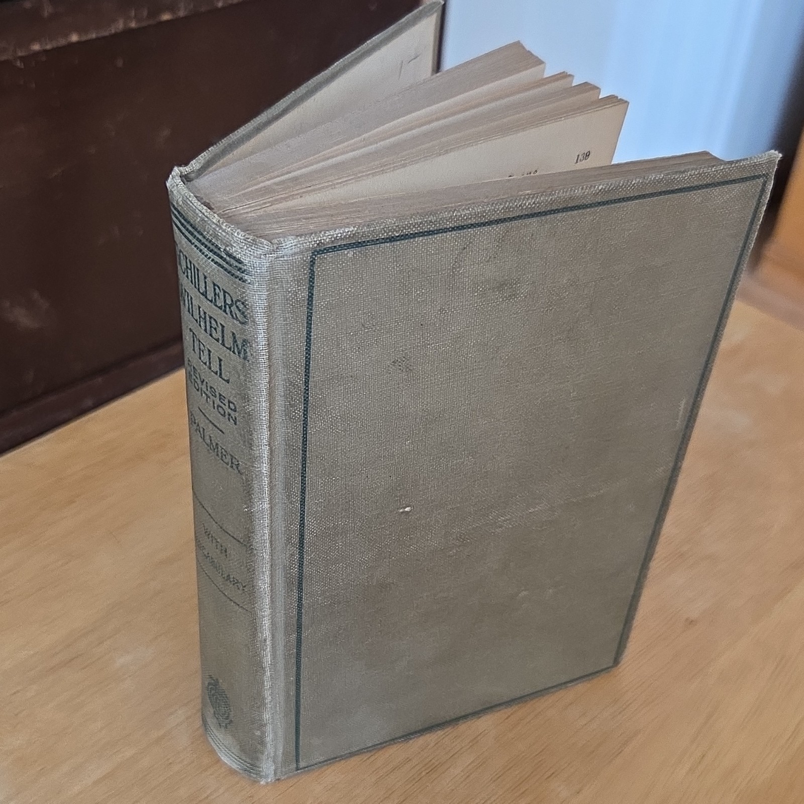 Wilhelm Tell Revised Edition German Schiller Palmer Purin