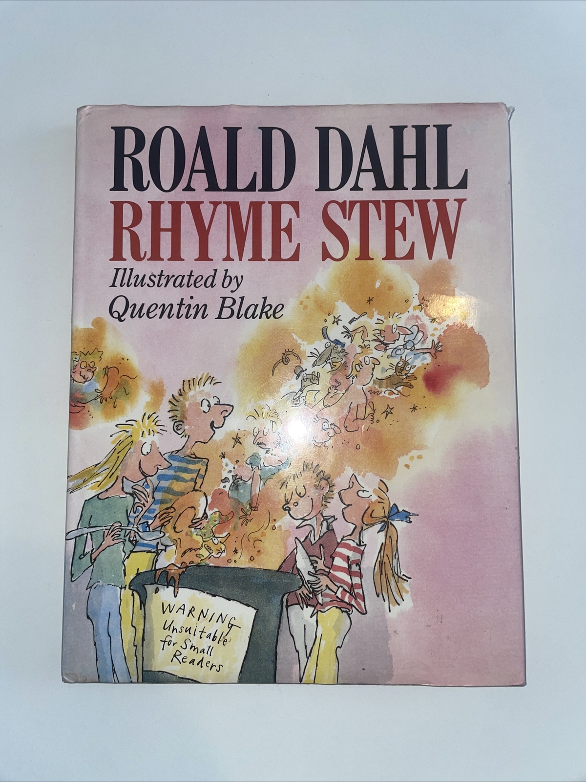 Rhyme Stew 1st Edition 4th Print 1989 Roald Dahl Quentin Blake Hardcover Book