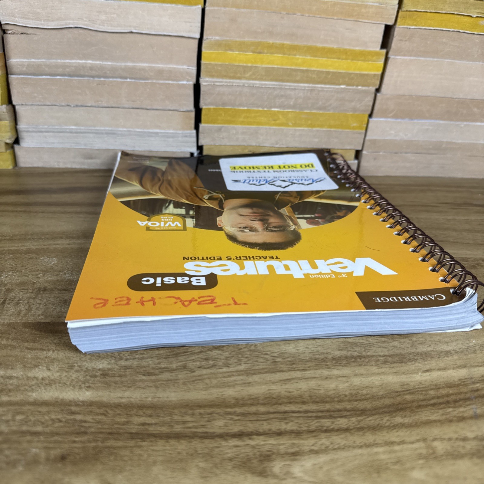 Ventures Basic Teacher’s Edition Spiral Paperback Acceptable Condition