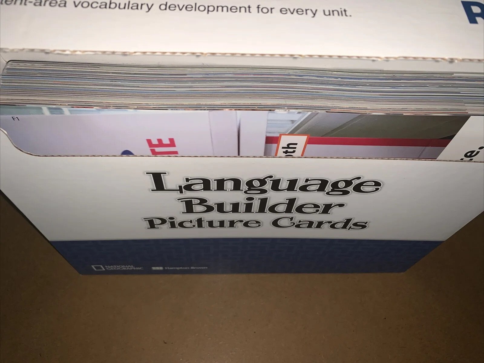 Reach, Level F Series Picture Cards by Lada Kratky, National Geographic
