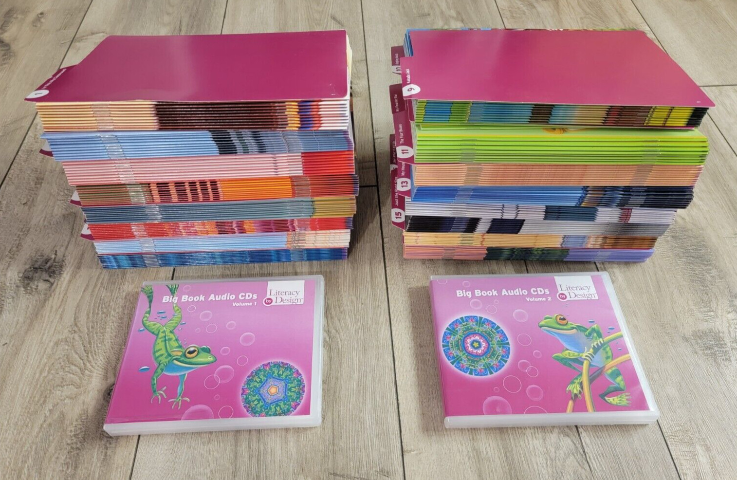 Lot 160 Kindergarten Rigby Literacy By Design Interactive Readers w/ Audio CDs