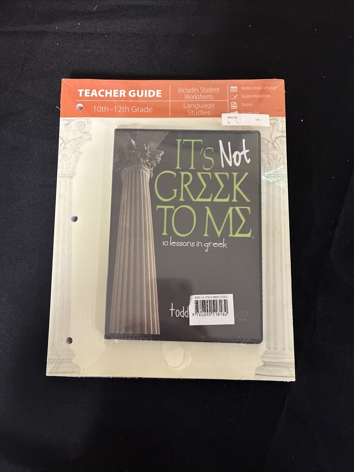Intro to Biblical Greek by Master Books and Its Not Greek to Me DVD – NEW!!