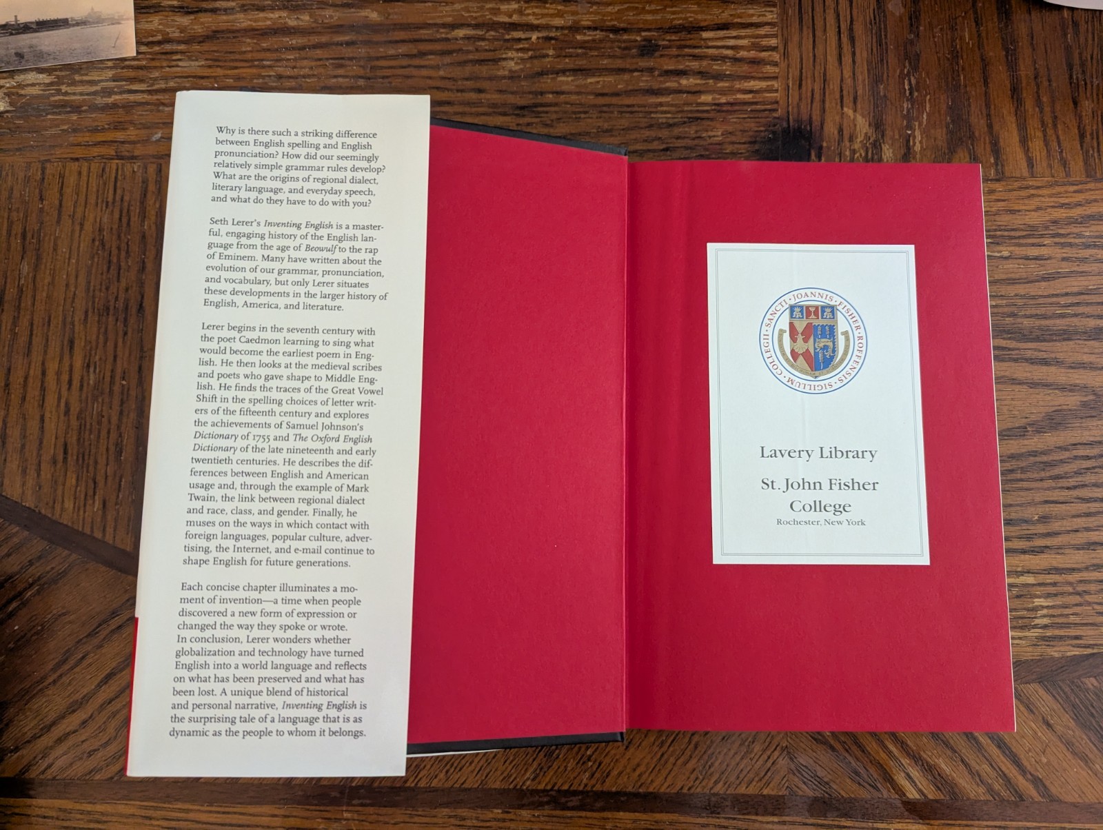 Inventing English : A Portable History of the Language by Seth Lerer Hardcover