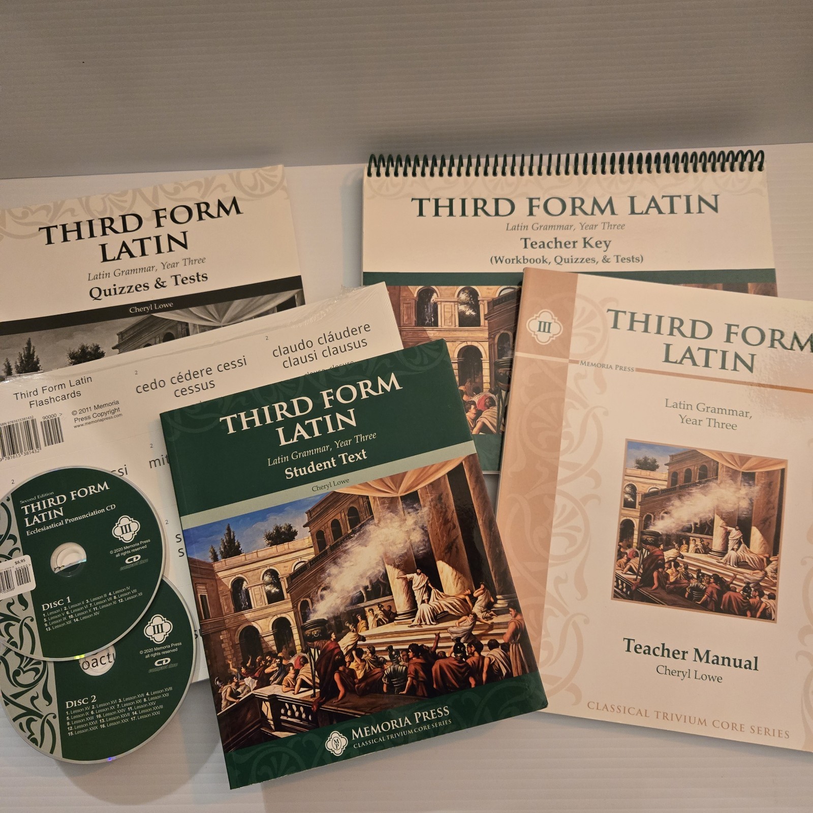 Memoria Press Third Form Latin Set ~ First Edition ~ 2011 – Homeschool