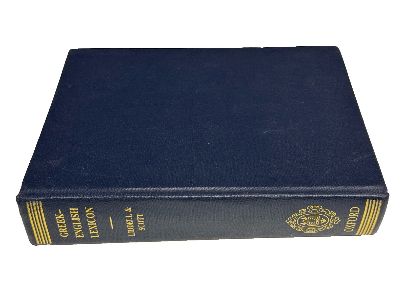 Liddell & Scott GREEK ENGLISH LEXICON 7th Edition 2001 HC Oxford