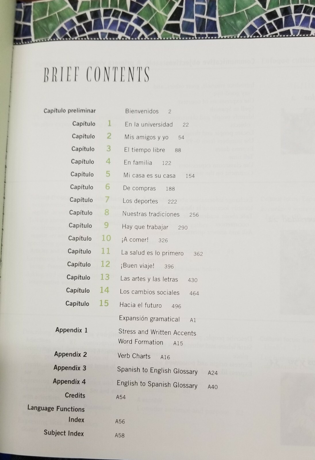 Mosaicos Spanish as a World Language Annotated Instructor’s Ed 5th Ed LN 200603
