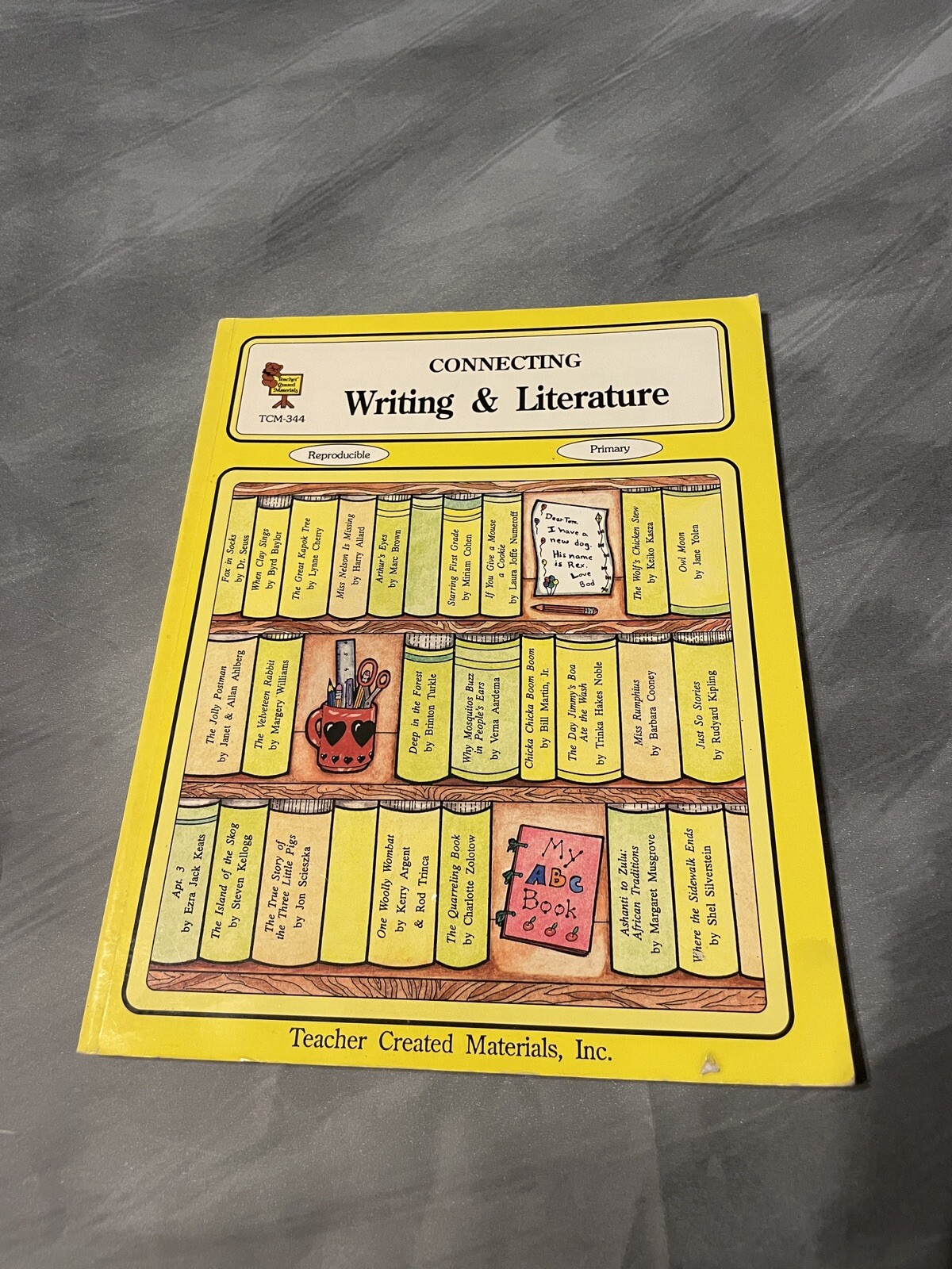 Connecting Writing & Literature Teacher Created Materials Workbook Homeschooling