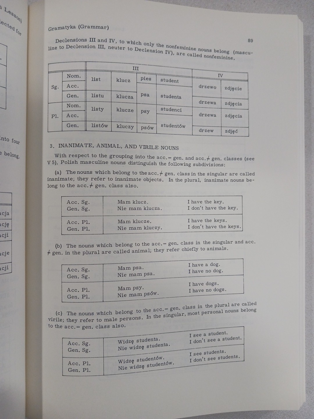 Beginning Polish Language Lessons Vol 1 Revised Edition Polish English Schenker