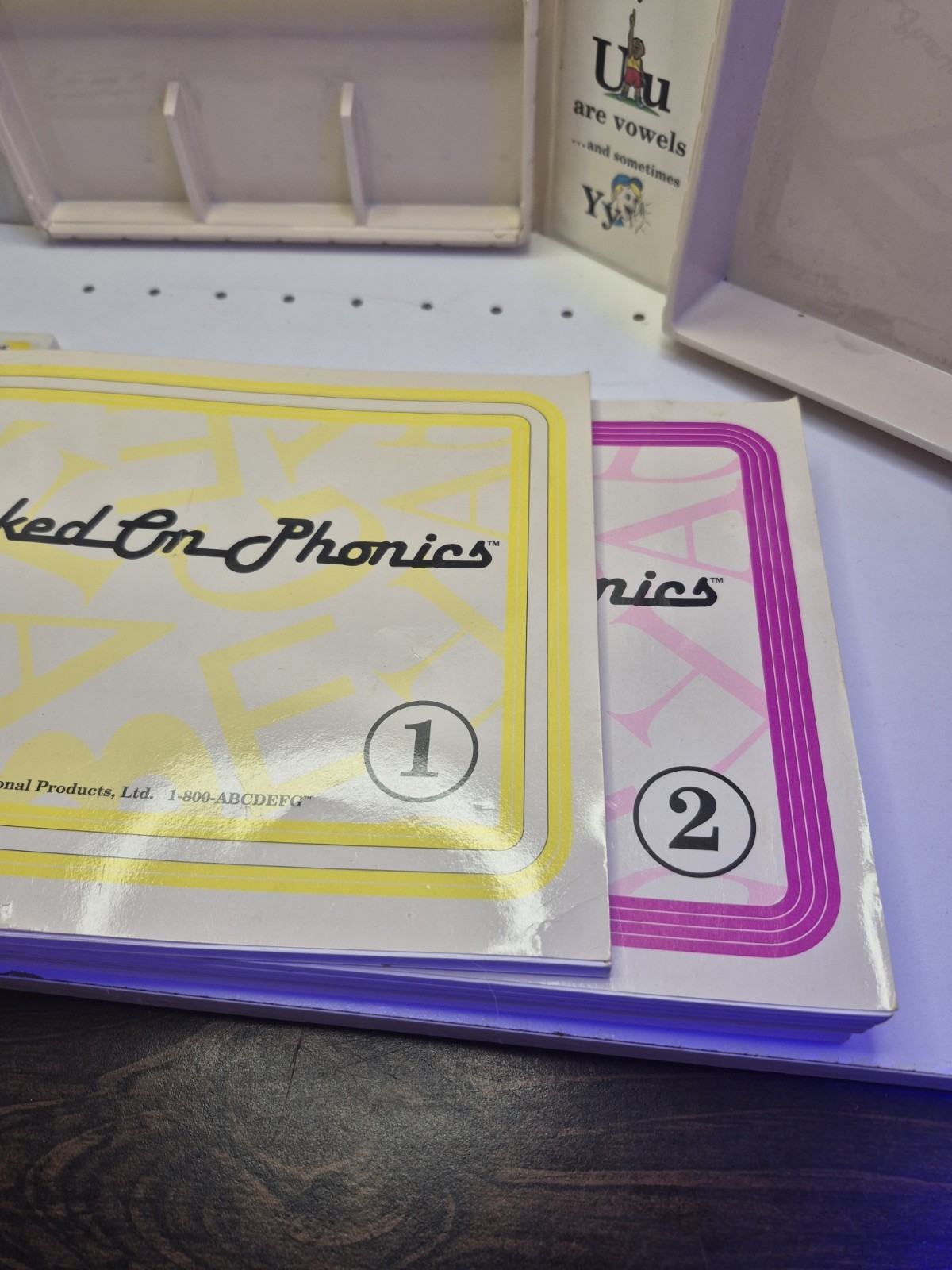 Hooked on Phonics 1993 Master Set Tapes Cards Books Vintage Missing Some Cards