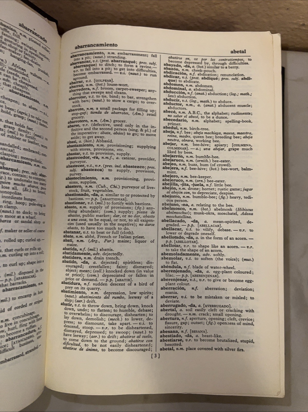 Cassells Spanish-English, English-Spanish Dictionary – Hardcover – 1968 Vintage